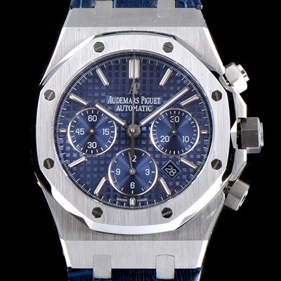 SA급 오데마피게 남성용 로얄오크 데일리워치 강추!! 26320ST.OO.1220ST.03 크로노그래프 블루 와플 다이얼 신형 ETA 7750B-2 신형 레귤레이터 무브먼트 AUD0201 xx