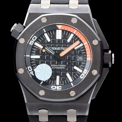 SA급 오데마피게 남성용 업그레이드!!!15707CE.OO.A002CA.01 로얄 오크 오프쇼어 카본 다이버(한정판)블랙다이얼 AUD0402 xx