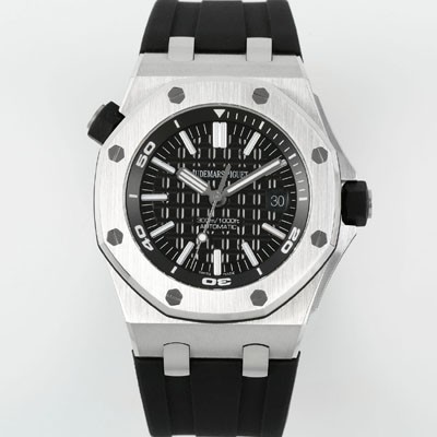 SA급 오데마피게 남성용 로얄 오크 오프쇼어 15703ST.OO.A002CA.01 블랙 다이얼 오토매틱 무브먼트 AUD0450 xx