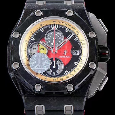 SA급 오데마피게 남성용 로얄 오크 오프쇼어 26290PO.OO.A001VE.01 그랑프리 컬렉션 블랙다이얼 AUD0403 xx