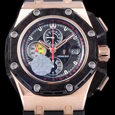 SA급 오데마피게 남성용 로얄 오크 오프쇼어 26290PO.OO.A001VE.01 그랑프리 컬렉션 블랙다이얼 AUD4200 xx