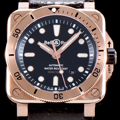 SA급 벨엔로즈 남성용 2018년 신형다이버워치 UP!! 인스트루먼트 BR0392-D-BL-BR/SCA 고급스러운18K 로즈골드 블랙 다이얼 오리지날 미요타 9시리즈 오토매틱 무브먼트 BEL4200 xx