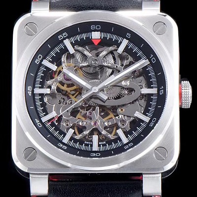 SA급 벨엔로즈 남성용 인스트루먼트BR 03-94 AEROGT 스켈레톤 다이얼 오토매틱 무브먼트 BEL4230 xx