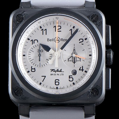 SA급 벨엔로즈 남성용 인스트루먼트 BR 03 RAFALE 크로노그래프 