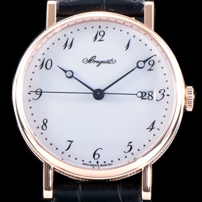 SA급 브레게 남성용 업그레이드형!!클래식 5177BR/29/9V6 데일리 워치 18K 로즈 골드 화이트 다이얼 오토매틱 무브먼트 BRG0410 xx