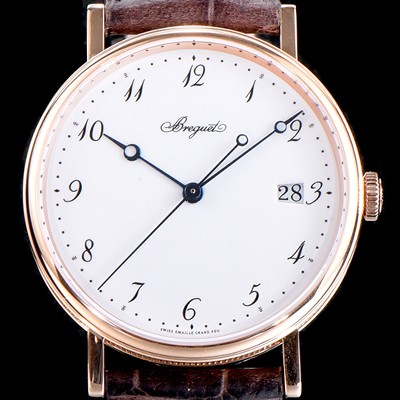 SA급 브레게 남성용 클래식 5177BR/29/9V6 데일리 워치 18K 로즈 골드 화이트 다이얼 오토매틱 무브먼트 BRG0424 xx
