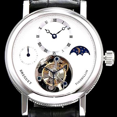 SA급 브레게 남성용 클래식 그랜드 컴플리케이션 5357PT/1B/9V6 리얼 뚜르비용 최신버전 업그레이드형!! 문페이즈 화이트 실버 텍스쳐드 다이얼 투어빌론 탑재 무브먼 BRG0405 xx