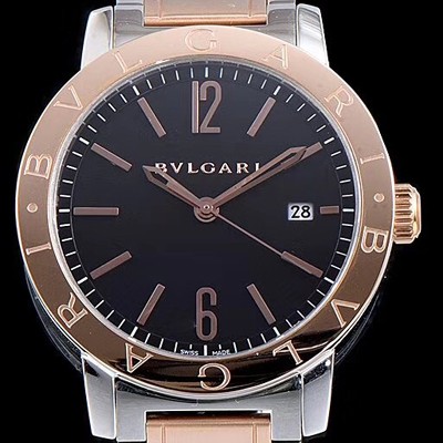 SA급 불가리 남성용 소티리오 불가리 9015 오토매틱 무브먼트 블루다이얼 BVL4220 xx