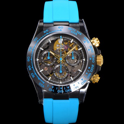 SA급 로렉스남성용 데이토나 세라믹 베젤 40mm 크로노그래프 오토매틱 Cal.4130 무브먼트 스켈레톤 다이얼 rol5377 xx