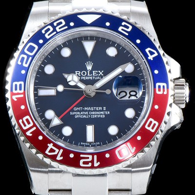 SA급 로렉스 남성용 2019 바젤월드 New model 지엠티 마스터II 116719 오이스터 GM 904L스틸 블루판 UP!! 듀얼 타임 블루/레드 투톤 24시간 회전 베젤 오토매틱 무브먼트 ROL0500 xx