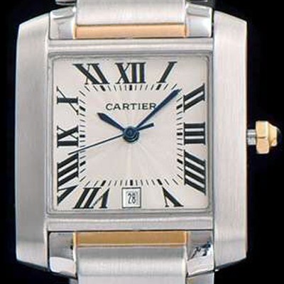 SA급 까르띠에 여성용 탱크 스위스 쿼츠 화이트 다이얼 커플 화이트다이얼 CAR0310 xx