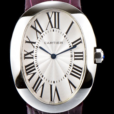 SA급 까르띠에 여성용 베누아 스위스 쿼츠 화이트 다이얼 CAR0342 xx