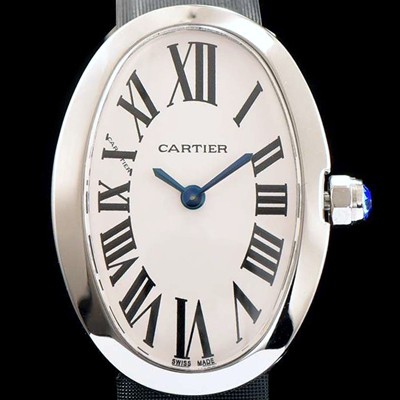 SA급 까르띠에 여성용 베누아 화이트 쿼츠 무브먼트 CAR0501 xx