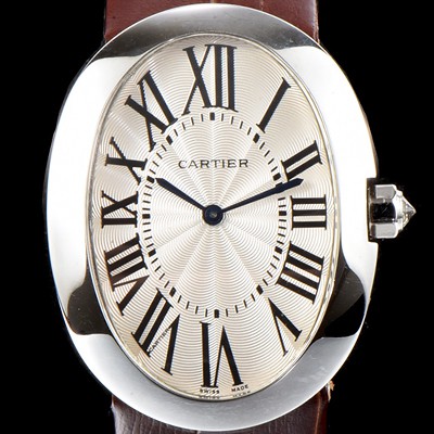 SA급 까르띠에 여성용 베누아 스위스 쿼츠 화이트 다이얼 CAR0305 xx