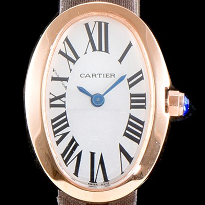 SA급 까르띠에 여성용 베누아 화이트 다이얼 쿼츠 무브먼트 CAR0016 xx