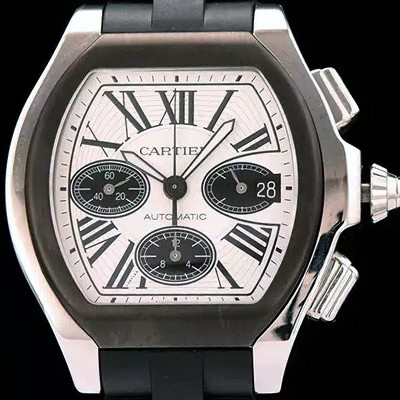 SA급 까르띠에 남성용 로드스터 크로노그래프 다이얼 CAR0300 xx