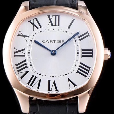SA급 까르띠에 남성용 토르튜 wgnm0006 화이트 다이얼 Cal.430MC 수동형 무브먼트 CAR0510 xx