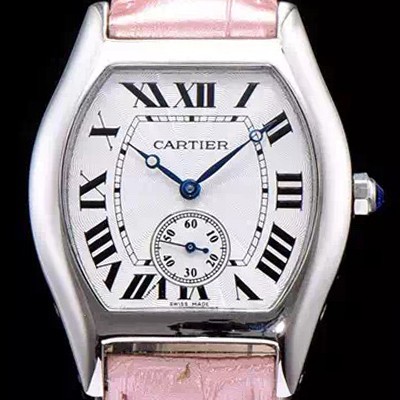 SA급 까르띠에 남성용 토르튜 화이트 다이얼 오토매틱 무브먼트 CAR0541 xx