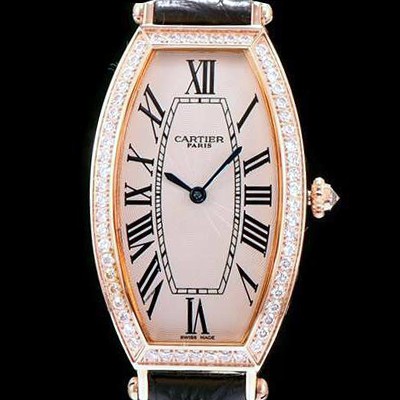 SA급 까르띠에 여성용 토노 화이트 다이얼 다이아몬드 주얼리 세팅 쿼츠 무브먼트 CAR0111 xx