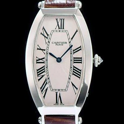 SA급 까르띠에 여성용 토노 화이트 다이얼 쿼츠 무브먼트 CAR0115 xx