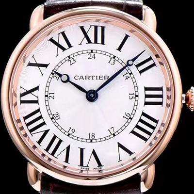 SA급 까르띠에 남성용 솔로 드 까르띠에 W6801004 화이트 다이얼 오토매틱 무브먼트 CAR0122 xx