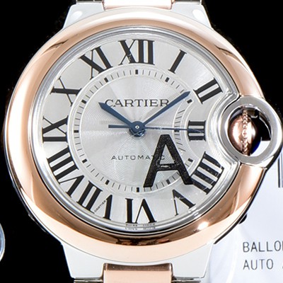SA급 까르띠에 여성용 2019신상 발롱블루 W2BB0023 33mm 화이트 다이얼 오토매틱 무브먼트 CAR0100 xx