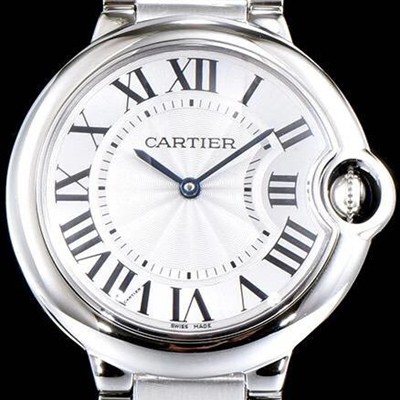SA급 까르띠에 남성용 발롱블루 커플용 화이트 다이얼 CAR0521 xx
