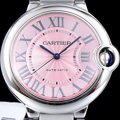 SA급 까르띠에 남성용 발롱블루 w6920041 커플용 핑크 다이얼 CAR0520 xx