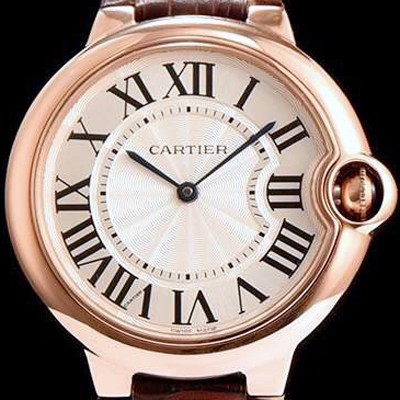 SA급 까르띠에 남성용 발롱블루 w6920083화이트 다이얼 로즈골드 CAR0033 xx