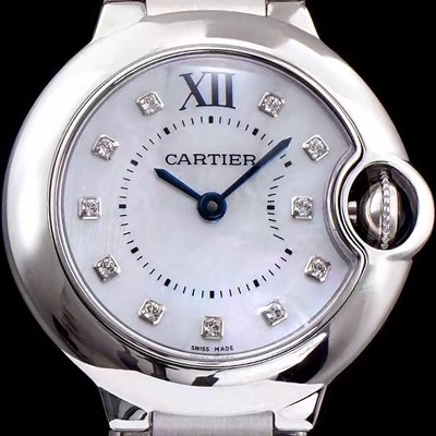 SA급 까르띠에 여성용 발롱블루 드 까르띠에 WE902073 스위스 쿼츠 CAR0310 xx