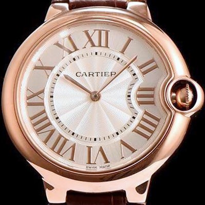 SA급 까르띠에 남성용 발롱블루 W6920089화이트 다이얼 로즈골드 CAR0030 xx