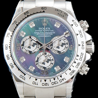 SA급 로렉스 남성용 Cal. 4130 무브 UP!! 코스모그래프 데이토나 진주자개 다이얼 크로노그래프 오토매틱 무브먼트 ROL0523 xx