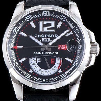 SA급 쇼파드 남성용 클레식 레이싱 168457-3001 밀레 밀레밀리아 1000 모델 블랙 다이얼 ETA 2824-2오토매틱 무브먼 CHO0202 xx