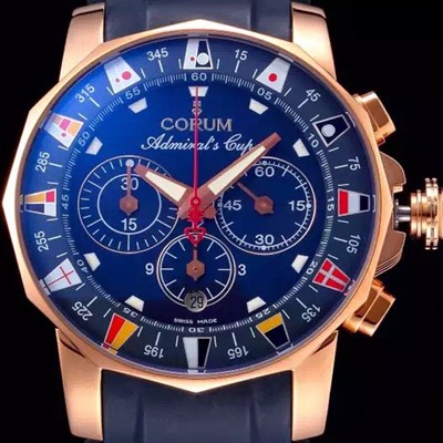 SA급 코럼 남성용 애드머를스 컵 크로노 블랙다이이 COR041 xx