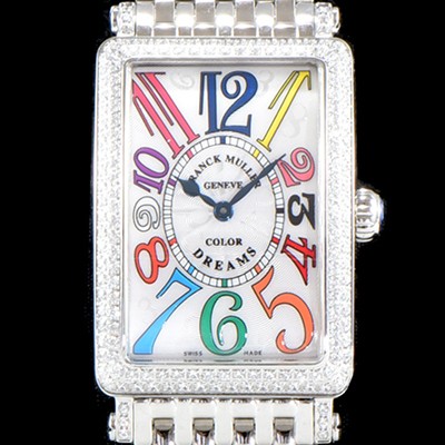 SA급 프랭크뮬러 여성용 컬러오브드림즈 952 QZ 컬력션 쥬얼셋팅 케이스 화이트 다이얼 스위스 쿼츠 무브먼트 FRA04434 xx