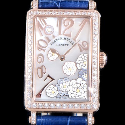 SA급 프랭크뮬러 여성용 롱아일렌드 952 QZ ORC D 1R 컬력션 최상급 퀄리티의 쥬얼셋팅 케이스 화이트 마더 오브 펄 다이얼 스위스 쿼츠 무브먼트 FRA0415 xx