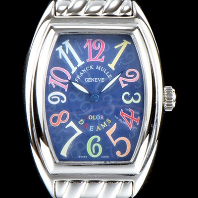 SA급 프랭크 뮬러 남성용 컬러오브드림즈 1752 QZ COL DRM 레이디 워치 크레이지 아워 다이얼 브레이슬릿 스위스 오토매틱 무브먼트 FRA04432 xx