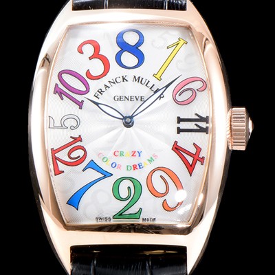 SA급 프랭크 뮬러 남성용 크레이지 아워스 8880 CH COL DRM 