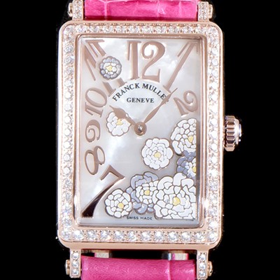 SA급 프랭크뮬러 여성용 롱아일렌드 952 QZ ORC D 1R 컬력션 최상급 퀄리티의 쥬얼셋팅 케이스 핑크 마더 오브 펄 다이얼 스위스 쿼츠 무브먼트 FRA0451 xx