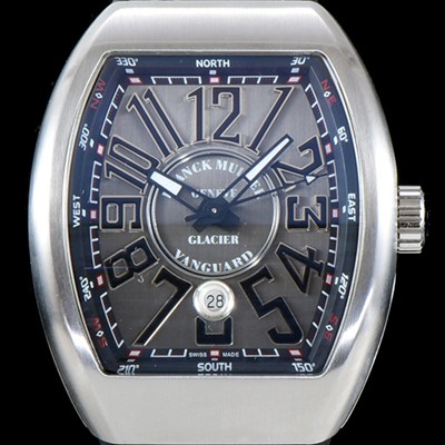 SA급 프랭크 뮬러 남성용 마스터 컴플리케이션 V 45 SC DT YACHTING 5N 뱅가드 요팅!! 그레이&블랙 다이얼 스위스 ETA 2824-A2오토매틱 FRA0450 xx