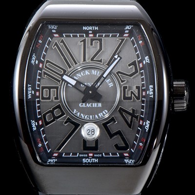 SA급 프랭크 뮬러 남성용 마스터 컴플리케이션 V 45 SC DT YACHTING 5N 뱅가드 요팅!! PVD 코딩 그레이&블랙 다이얼 스위스 ETA 2824-A2오토매틱 FRA0410 xx