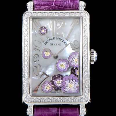 SA급 프랭크뮬러 여성용 롱아일렌드 952 QZ ORC D 1R 컬력션 최상급 퀄리티의 쥬얼셋팅 케이스 마더 오브 펄 다이얼 스위스 쿼츠 무브먼트 FRA0410 xx