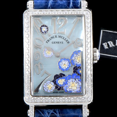 SA급 프랭크뮬러 여성용 롱아일렌드 952 QZ ORC D 1R 컬력션 최상급 퀄리티의 쥬얼셋팅 케이스 마더 오브 펄 다이얼 스위스 쿼츠 무브먼트 FRA0413 xx