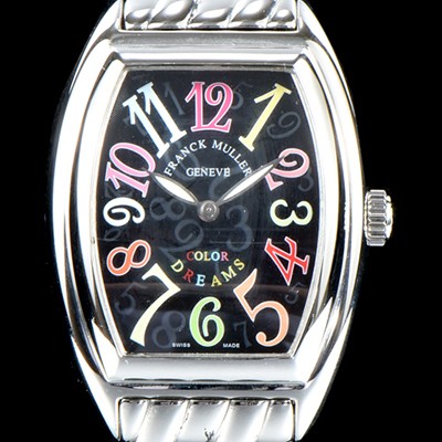 SA급 프랭크 뮬러 남성용 컬러오브드림즈 1752 QZ COL DRM 레이디 워치 크레이지 아워 다이얼 브레이슬릿 스위스 오토매틱 무브먼트 FRA0434 xx
