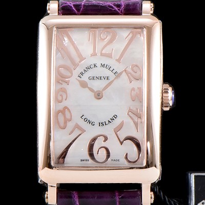 SA급 프랭크뮬러 여성용 롱아일렌드 952 QZ REL 컬력션 18K 로즈골드 케이스 마더 오브 펄 다이얼 스위스 쿼츠 무브먼트 FRA0410 xx