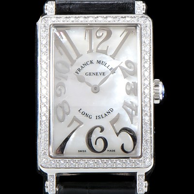 SA급 프랭크뮬러 여성용 롱아일렌드 952 QZ REL 컬력션 최상급 퀄리티의 쥬얼셋팅 케이스 화이트 마더 오브 펄 다이얼 스위스 쿼츠 무브먼트 FRA0420 xx