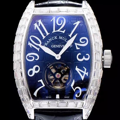 SA급 프랭크뮬러 남성용 커벡스 블랙 다이얼 오토매틱 무브먼트 FRA0442 xx