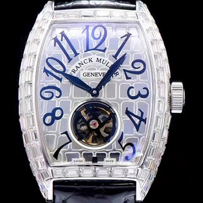 SA급 프랭크뮬러 남성용 커벡스 화이트 다이얼 오토매틱 무브먼트 FRA0444 xx