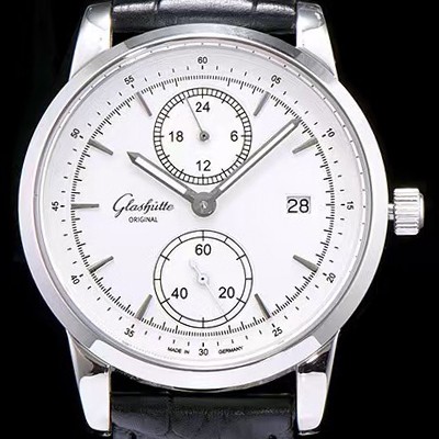 SA급 글라슈테 오리지날 남성용 세나토 화이트 다이얼 오토매틱 무브먼트 GLA4220 xx