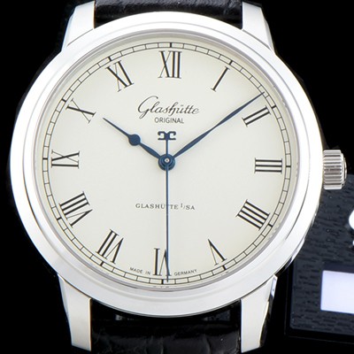 SA급 글라슈테 오리지날 남성용 세나토 베이지 다이얼 오토매틱 무브먼트 GLA4243 xx